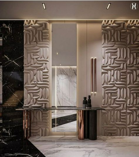 Art Deco Interior Design Modern, Foyer Design Ideas, Foyer Designs, Entrance Foyer Design, Entryway Design, Interior Design Singapore, Art Deco Interior Design, Hallway Design, Trendy Furniture