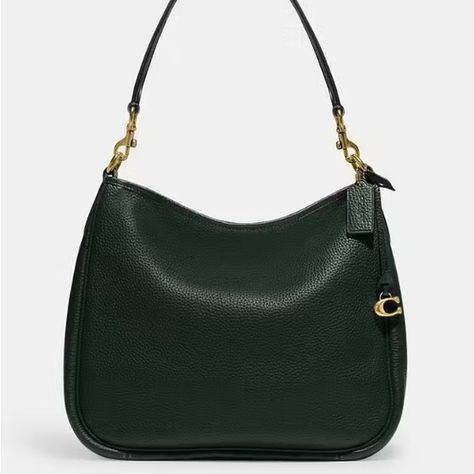 Coach Cary Shoulder Bag (amazon green) Brass Hardware, Coach Handbags, Brass, Shoulder Bag, Handbags, Green, Fashion Trends, Fashion Tips, Clothes Design