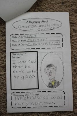 Simply Second Grade: Biography Freebie! Biography Activities, Biography Lesson, Homeschooling Lessons, Biography Graphic Organizer, Biography Report, Biography Template, Interactive Notebooks Social Studies, Second Grade Writing, Social Studies Notebook