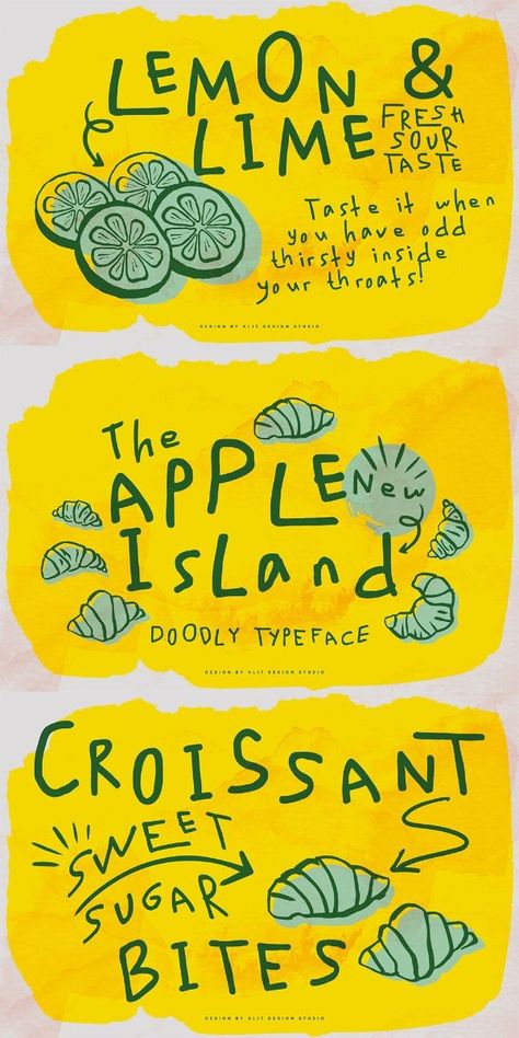 Apple New Island Font Nautical Fonts, Whimsical Branding, Nonprofit Design, Graphic Design Portfolio Book, Food Font, Food Lettering, Summer Font, Casual Fonts, Hand Lettering Logo