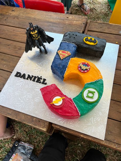 Justice League Birthday Cake, Justice League Birthday Party Ideas, Justice League Birthday Party, Justice League Cake, Justice League Party, Tmnt Party, Superhero Birthday Party, Second Birthday, Superhero Party