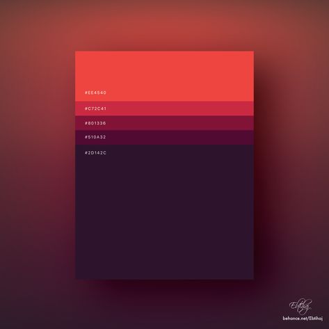 8 Beautiful Flat Lay Color Palettes :: #colorpalette #design #interiordesign #graphicdesign #marketing Flat Color Palette, Ui Color, Gradient Color Design, Minimalist Flat, Color Design Inspiration, Color Pallete, Red Colour Palette, App Design Inspiration, Color Palette Design