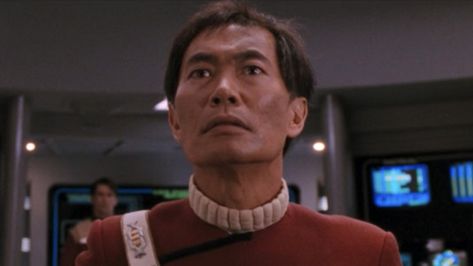 "Star Trek VI: The Undiscovered Country" depicts Hikaru Sulu as captain of the USS Excelsior. What happens to the ship and its crew after that? Uss Excelsior, Star Trek Ship, Hikaru Sulu, Star Trek Vi, Film Star Trek, Christopher Plummer, Star Trek Series, William Shatner, Star Trek Ships