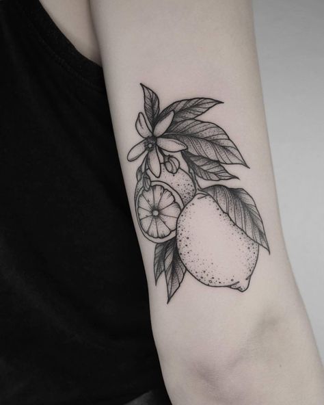 Fruit Tattoos, Botanisches Tattoo, Today I Am Thankful, Fruit Tattoo, Bff Tattoos, I Am Thankful, Botanical Tattoo, Time Tattoos, Friend Tattoos