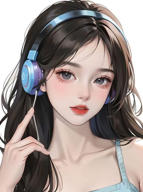 Mozaik Art, Digital Art Programs, Characters From Movies, Seni Korea, Walpapers Cute, Fan Art Anime, Anime Korea, Anime Smile, Anime Black Hair