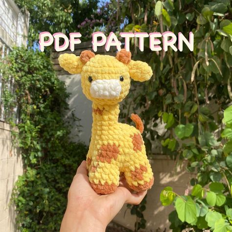 Crochet Animals Giraffe, Cute Crochet Giraffe, Girrafe Crochet Free Pattern, How To Crochet A Giraffe, Giraffe Sewing Pattern Free, Amigurumi Giraffe Free Pattern, Giraffe Crochet Pattern Free, Crochet Giraffe Free Pattern, Knitting Keychain