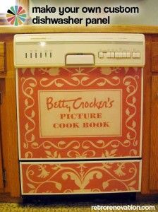 Strange 1968 Westinghouse film for refrigerator with decorator panels - Retro Renovation Dishwasher Panel, Vintage Betty Crocker, Cookbook Organization, Cookbook Cover, Betty Crocker Cookbook, Make Your Own Cookbook, Diy Cookbook, Kids Cookbook, Dishwasher Cover