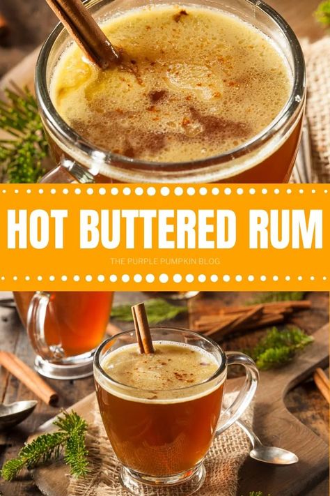 Buttered Rum Recipe, Pork Side Dishes, Summer Mixed Drinks, Hot Buttered Rum Recipe, Rum Butter, Buttered Rum, Cozy Mood, Winter Cocktail, Good Rum