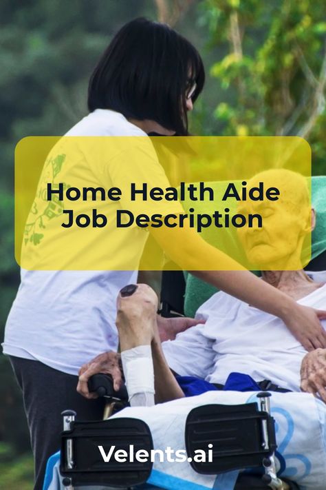 Home Health Aide Job Description template includes a detailed overview of the key requirements, duties, responsibilities, and skills for this role. It's optimized for posting on online job boards or careers pages and easy to customize this template for your company. Personal Care Assistant, Care Assistant, Job Description Template, Home Health Aide, Activities Of Daily Living, Interpersonal Skills, Online Job, Listening Skills, Job Board