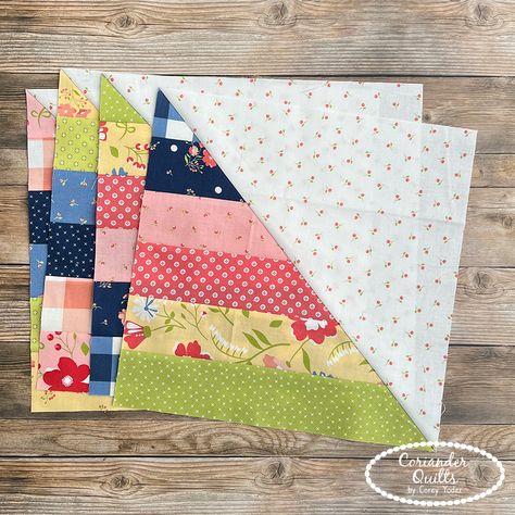 Coriander Quilts, Strip Quilt Patterns, Jelly Roll Quilt, Jelly Roll Patterns, Jelly Roll Quilt Patterns, Quilting Designs Patterns, Scrappy Quilt Patterns, Half Square Triangle Quilts, Quilt Sewing Patterns