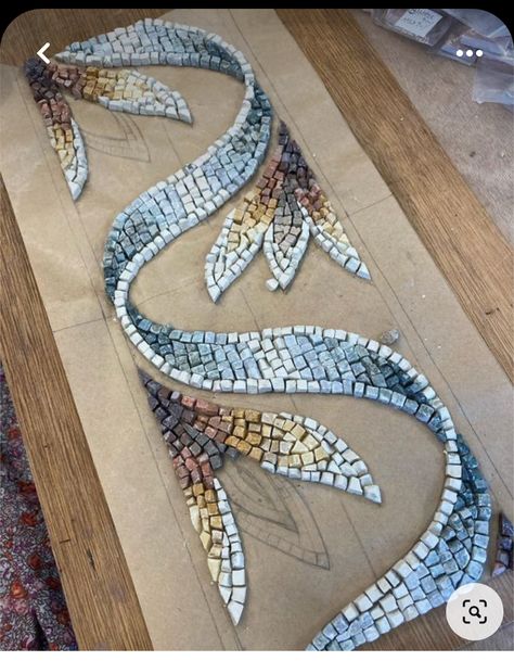 Mosaic Art Diy, Diy Home Decor Crafts, Mosaic Tile Art, Mosaic Art Projects, Mosaic Madness, Glass Mosaic Art, Glass Art Projects, Ideas Ikea, Home Decor Crafts