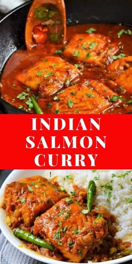 Indian Salmon, Quick Salmon Recipes, Dinner Indian, Perfect Salmon, Salmon Curry, Quick Salmon, Indian Dinner, Easy Indian Recipes, Easy Fish Recipes