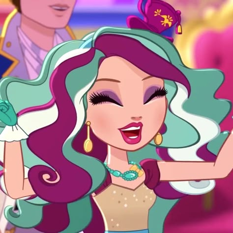 Madeline hatter Madeline Hatter Icon, Madeline Hatter Aesthetic, Hatter Aesthetic, Ever After High Pfp, Maddie Hatter, High Pfp, Madeline Hatter, Everafter High, Dont Be Mean