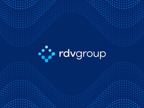 RDV Group final logo and pattern by Dmitry Lepisov on Dribbble Security Brand Identity, Logo Pattern Design Branding, Security Branding, It Logo, Security Logo, Identity Branding, Minimalist Luxury, Medical Logo, Consulting Logo