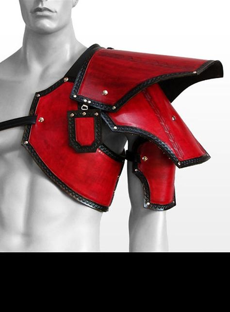 Viking Jewellery, Shoulder Guard, Medieval Cosplay, Leather Face Mask, Armor Clothing, Larp Armor, Viking Costume, Larp Costume, Leather Armor