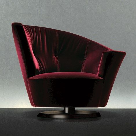 Burgundy Design, Art Deco Armchair, Deco Chairs, Velvet Furniture, Sense Of Belonging, Cozy Spaces, Unique Chair, Modern Chair, Deco Furniture