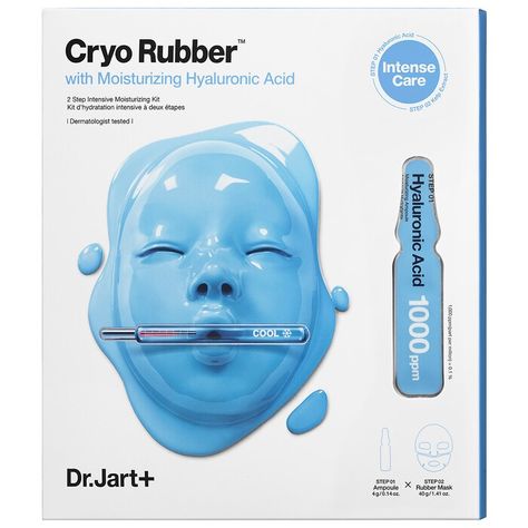 Cryo Rubber™ Masks - Dr. Jart+ | Sephora Brightening Mask, Dr Jart, Oily Skin Care, Xanthan Gum, Macadamia, Charlotte Tilbury, Skin Moisturizer, Skin Cells, Good Skin