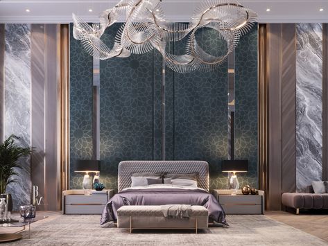 Islamic Bedroom, Bedroom Luxury Elegant, Luxurious Bedrooms Master, Elegant Modern Bedroom, Luxurious Bedroom Design, Bedroom Ideas Luxury, Luxury Bedroom Sets, Interior Design Renderings, Luxury Bedroom Decor