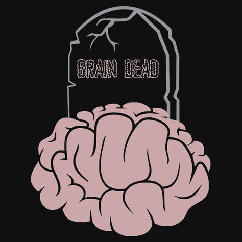 Brain Dead, Brain Drawing, Mom Brain, Nerdy Shirts, Geek Fashion, Crochet Motif Patterns, Walking Dead, Cut My Hair, Brain