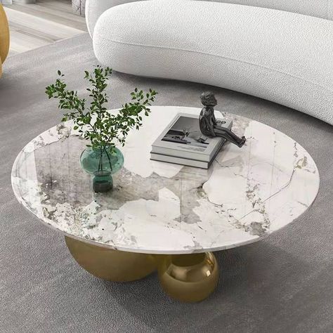 Discover the elegance of modern living with this stunning marble coffee table, a centerpiece that elevates the entire room. Embrace sophistication and style in your home. #ModernLiving #HomeDecor #InteriorDesign 🏡✨ Metal Base Coffee Table, Central Table, Stainless Steel Coffee Table, Coffee Table Size, Display Coffee Table, Steel Coffee Table, Black Living Room, Stone Table, Simple Coffee Table