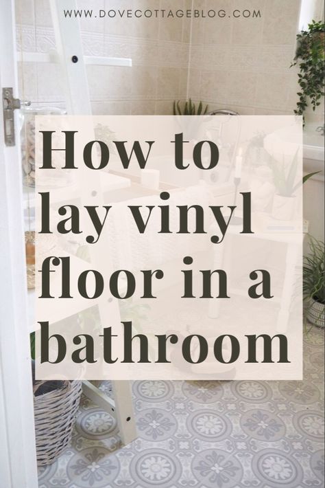 Replace Linoleum Floor Bathroom, How To Replace Linoleum In Bathroom, Replacing Bathroom Floor, How To Replace Bathroom Floor, How To Replace Vinyl Flooring, Small Bathroom Vinyl Flooring Ideas, Replacing Linoleum Floor Bathroom, How To Lay Linoleum Flooring Diy, Laying Linoleum Flooring Diy