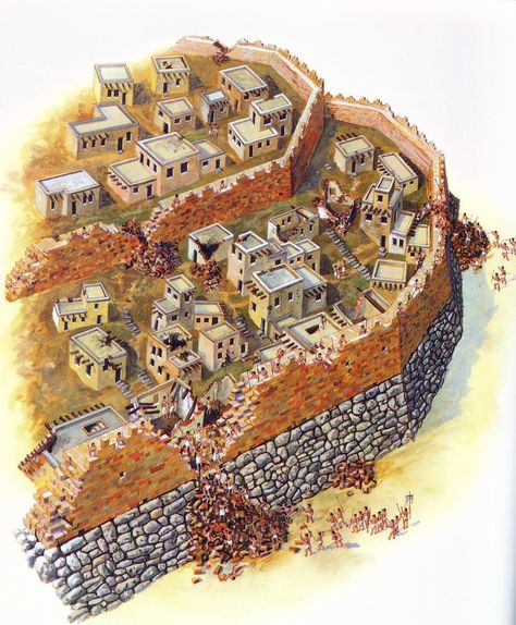 JERICHO, ISRAEL - and the walls came down Ancient Jericho, Battle Of Jericho, Walls Of Jericho, Bible Mapping, Bible History, Old And New Testament, Bible Facts, Bible Knowledge, Mesopotamia