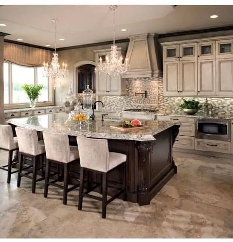 Kitchen Ikea, Set Sofa, Luxury Kitchens, Living Room Flooring, Counter Tops, Kitchen Remodel Idea, Kitchen Makeover, Luxury Kitchen, Ideas Kitchen