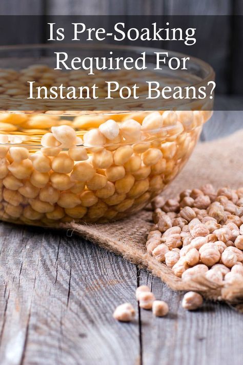 To soak or not to soak? When it comes to Instant Pot Beans, we've got all the answers you need right here. Learn the why's and how's on soaking beans. #instantpotbeans #instantpot #soakingbeans #beans via @thecookful Soaked Beans Instant Pot, Instant Pot Beans Dry, Dry Bean Recipes, Adzuki Bean Recipe, Quick Soak Beans, Soaking Beans, Soybean Recipe, Instant Pot Beans, White Beans And Ham