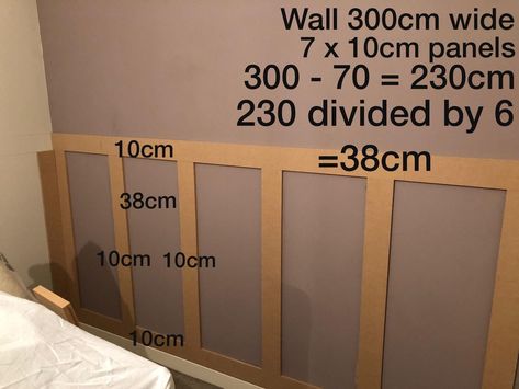 A How To - Wall panelling Diy Wall Panel Headboard, Wood And Wallpaper Accent Wall, Wall Panelling Nursery, Nursery Wall Paneling, Half Wall Paneling Ideas Bedroom, Nursery Panelling, Bedroom Panelling, Room Panelling, Panelling Ideas