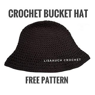 Original best bucket hat pattern Bucket Hat Pattern Free, Crochet Hat With Brim, Crochet Hat For Beginners, Bucket Hat Pattern, Crochet Summer Hats, Crochet Cape, Easy Crochet Hat, Hat Patterns Free, Crochet Collection