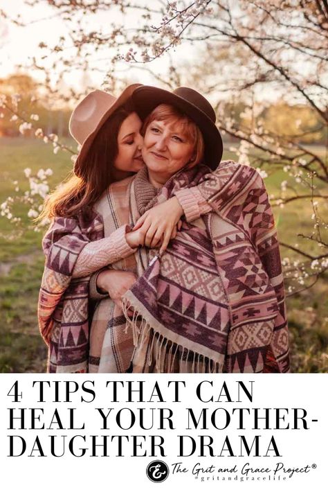 Mother-daughter relationships can be complicated, even toxic. Is there hope for healing? Try these 4 tips to heal drama with your mom or daughter. Click here.  // #mamadrama #relationshipadvice #motherhood Complicated Mother Daughter Relationship, Enmeshed Mother Daughter, Difficult Mother Daughter Relationship, Better Friendships, Mother Daughter Relationship Quotes, Quotes Mother, Parenting Adult Children, Mother Daughter Trip, Daughters Boyfriend