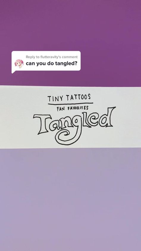 Tiny Tangled Tattoo, Tangled Themed Tattoo, Repunzle Tattoo, Tangled Lantern Tattoo, Tangled Tattoo Ideas, Tangled Flower Tattoo, Symbol Tattoos, Tiny Tattoos, Rapunzel