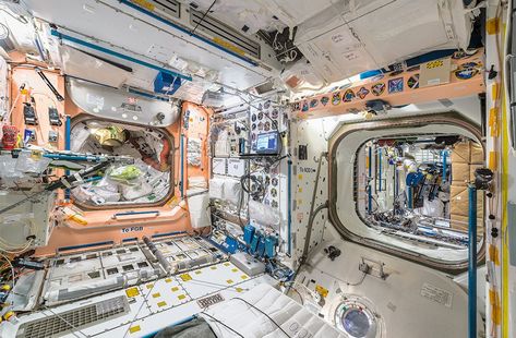 Interior Space: A Visual Exploration of the International Space Station Space Station Interior, Johnson Space Center, Flight Centre, Spaceship Interior, Long Room, Space Launch, Space Projects, Earth Orbit, Control Panels