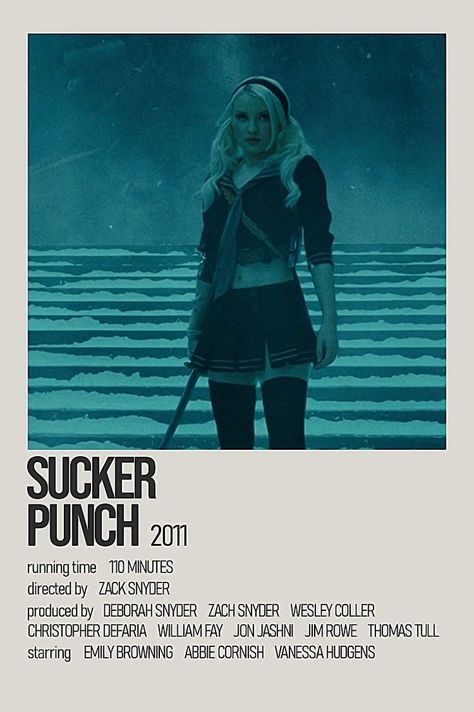 Sucker Punch Movie, Halloween Costume Movie, Abbie Cornish, Movies To Watch Teenagers, Night Film, New Movies To Watch, Girly Movies, Film Posters Minimalist, Great Movies To Watch