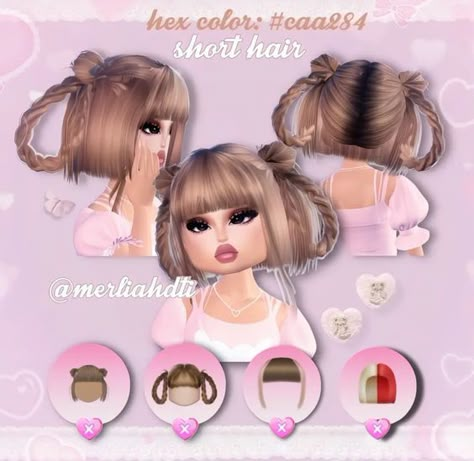 #Dti_Hair_Hacks_2024#Dti_Hair_Combos_2024 #Dti_Hair_Combos_New_Update_Free #Dti_Hair_Colours_Codes #Dti_Hair_Combos_Free_Braids #Dti_Outfits_And_Hair #Aesthetic_Hair_Combos_Dti #Dti_Outfit_And_Hair_Combos #Dti_Outfit_And_Hair_Hacks #Acorn_Hair_Dti Dti Codes, Dti Hacks, Hair Dress, Dti Ideas, Dti Outfits, Acrylic Nails Coffin Short, Dress Hairstyles, Game Dresses, Layering Outfits