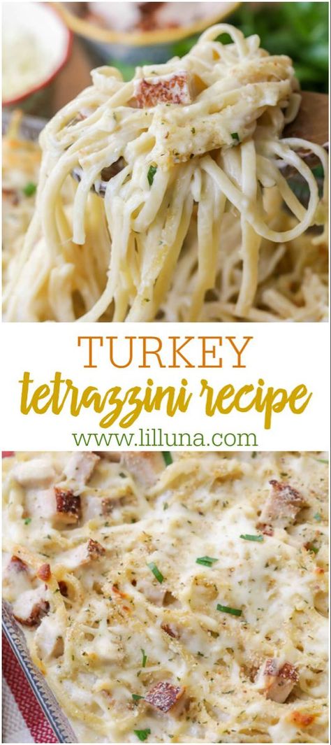 Easy Turkey Tetrazzini, Turkey Tetrazzini Easy, Turkey Tetrazzini Recipe, Easy Leftover Turkey Recipes, Turkey Casserole Recipe, Turkey Tetrazzini, Turkey Casserole, Holiday Turkey, Leftover Turkey Recipes