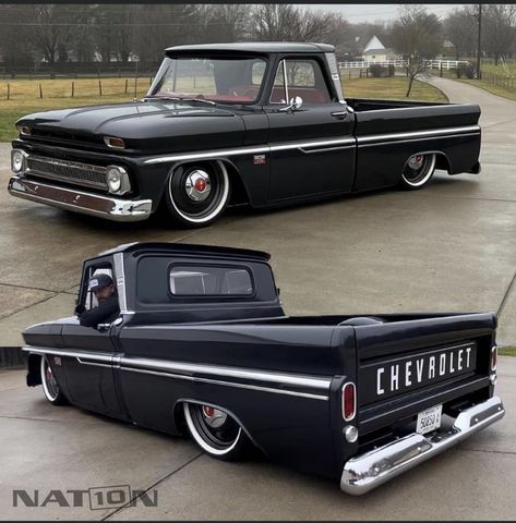 1964 Chevy C10, Trucks Lowered, 1965 Chevy C10, Chevy Trucks Lowered, 1966 Chevy Truck, 57 Chevy Trucks, Custom Vehicles, Chevrolet Truck, C10 Chevy Truck