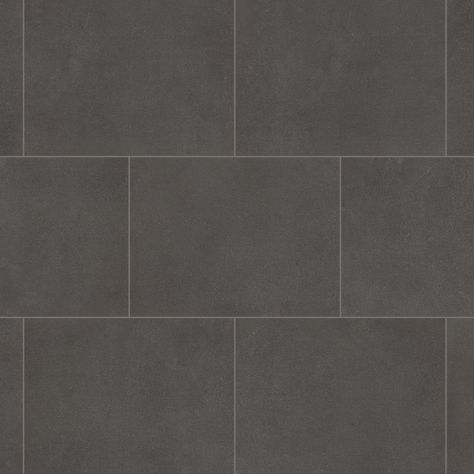 Korlok Select | Black Sands RKT3006-G Black Stone Tile, Industrial Style Home, Luxury Vinyl Tile Flooring, Vinyl Tile Flooring, Flooring Tiles, Lvt Flooring, Black Floor, Stone Surface, Stone Tile