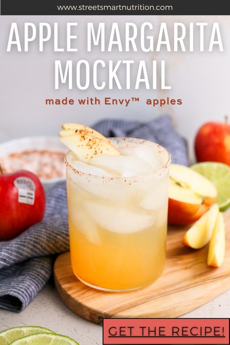 Margarita Mocktail Recipe, Apple Recipes For Fall, Apple Margarita, Margarita Mocktail, Bachelorette Party Drinks, Fall Apple Recipes, Drink Syrups, Recipes For Fall, Frozen Margaritas