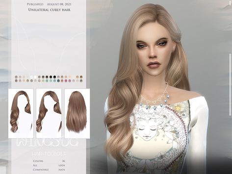 Sims 4 Hairstyles, Hair Ts4, Sims 4 Nails, 4 Hairstyles, Sims 2 Hair, The Sims 4 Pc, Pelo Sims, Sims 4 Cc Skin, Tumblr Sims 4