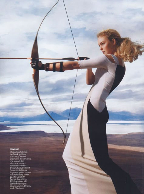 falling-caroline-pd-vogueUS-june2008 Rodney Smith, Caroline Trentini, Patrick Demarchelier, Vogue Us, An Arrow, Warrior Princess, How To Pose, Harpers Bazaar, Belle Epoque