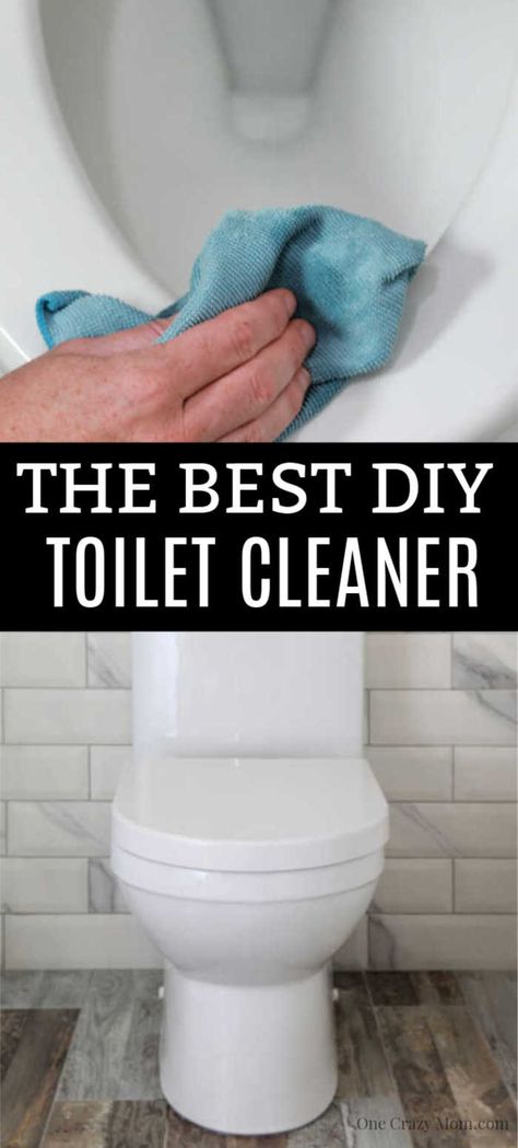 DIY Toilet Cleaner is all natural, easy to make and budget friendly. This cleaner works great and will have your toilet clean and fresh. Toilet Cleaner Diy, Diy Toilet Cleaner, Homemade Toilet Bowl Cleaner, All Natural Cleaning Products, Homemade Toilet Cleaner, Clean Stove, Cleaning Fun, Natural Cleaning Solutions, Chemical Free Cleaning