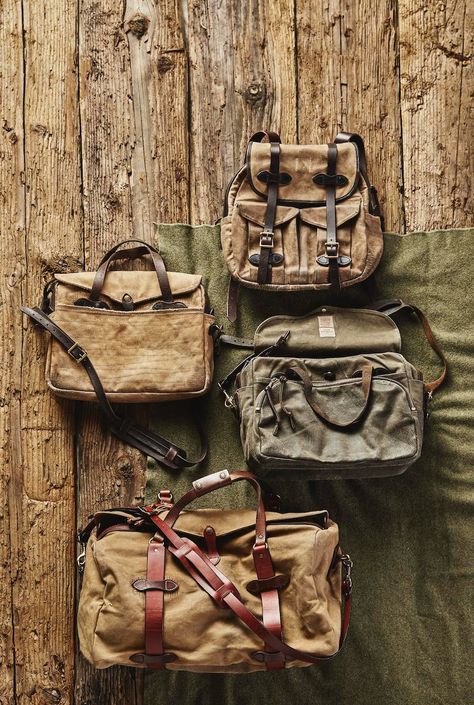 The Filson Restoration Department & Workshop | The Filson Journal Cholthing Style, Filson Bag, Filson Bags, Born In The Usa, Tech Backpack, Army Surplus, Leather Saddle Bags, Cool Gear, Canvas Bags