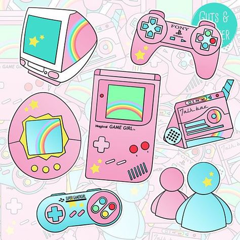 90s Stickers, 90s Art, Art Pinterest, Deco Originale, Minimalist Tattoos, Cute Kawaii Drawings, Color Pencil Drawing, Kawaii Drawings, Kawaii Art