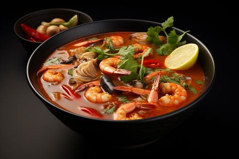 Easy Tom Yum Soup Recipe Tomyam Aesthetic, Easy Tom Yum Soup Recipe, Easy Tom Yum Soup, Tom Yam Soup, Tom Yum Soup Recipe, Maryland Crab Soup, Soup Fall, Tom Yum Soup, Crab Soup