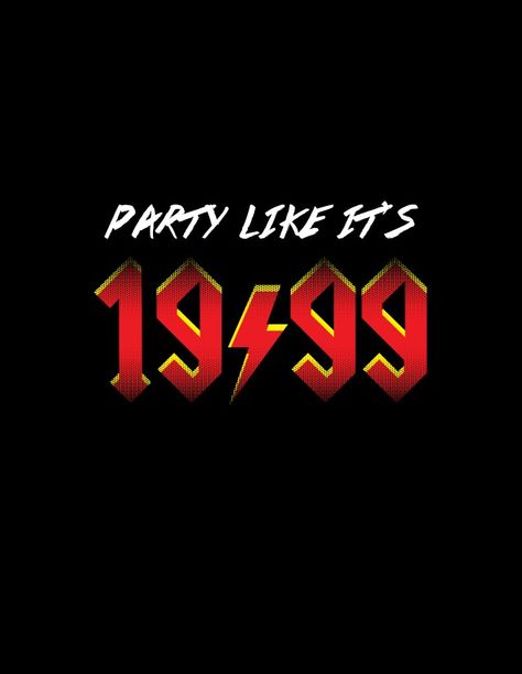 Party like it's 1999 1994 Party Theme, 1997 Themed Birthday Party, Made In 1997 Sticker, Party Girl 1995, Party Like Its 1999, Neon Signs, Neon