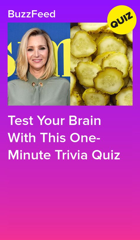 Test Your Brain With This One-Minute Trivia Quiz Iq Test Questions Brain, Buzzfeed Trivia Quizzes, Buzzfeed Trivia, Iq Test For Kids, Intelligence Quizzes, Iq Quizzes, Movie Trivia Quiz, Brain Mri, Iq Quiz