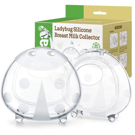 These are amazing!! I love these more than the manual Breast Pump Haakaa because they are more comfortable and they don't give a pinching feeling. You just put them on while you're feeding your baby and it will catch your other let down on that side. I know so many women that were able to get a stash of milk just from these! You can actually wear them to bed for two to three hours and still save and use the milk. *Disclosure, I make a small commision when you use my affilate link* Haakaa Ladybug, Breast Milk Storage Containers, Wet Spot, Breastmilk Storage Bags, Bagged Milk, Breastmilk Storage, Tongue Tie, Nursing Pads, Milk Supply