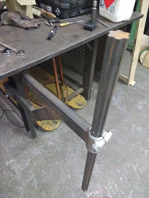 Welding Table Diy, Welding Tables, Mason Jar Chandelier, Welding Shop, Welding Cart, Fabrication Tools, Welding And Fabrication, Diy Welding, Metal Furniture Design