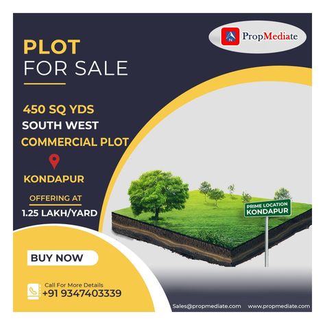 Plot for Sale In Kondapur Near to Gachibowli 450 Square yards Southwest Facing Commercial Plot 1.25 Lakhs per yard #plot #openplot #commercialplot #openplotforsale #plotforsale #plotsinhyderabad #plotsinkondapur #property #propertyadviser #propertyforsale #realestate Land For Sale Flyer Design, Land Sale Poster Design, Plot For Sale Poster, Luxury Real Estate Agent, Real Estate Advertising, Poster Template Design, Background Hd Wallpaper, Plots For Sale, Commercial Property For Sale